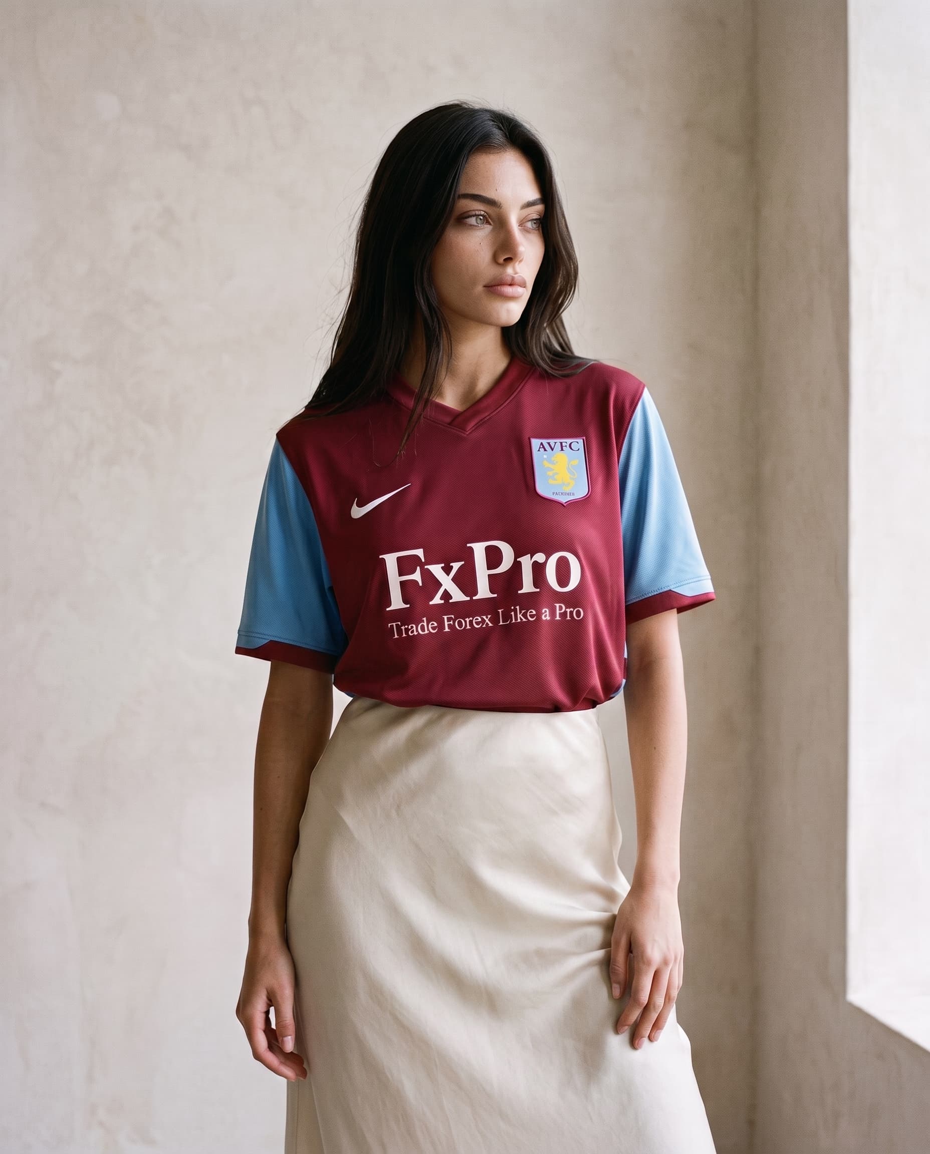 Джерси Aston Villa 2011/12 «Бордо и небо» — стайлинг-образ